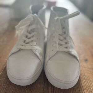 CLAE BRADLEY MID leather sneakers